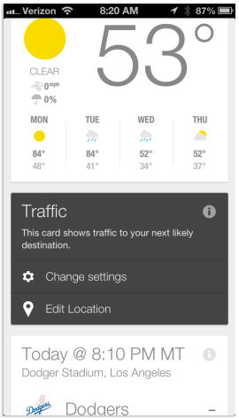 Your guide to Google Now on iOS
